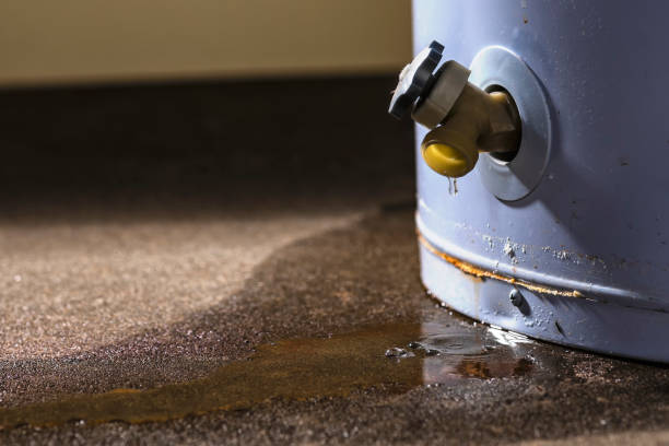 Water damage restoration process in CA